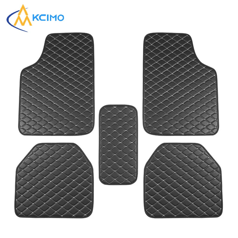 Waterproof PU Leather Car Floor Mats
