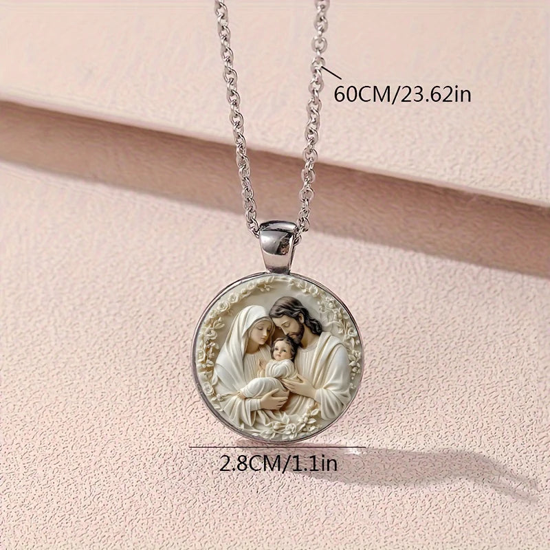 Holy Family Necklace