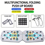Multifunctional Color-Coded Push-Up Board Set