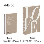 Faux Bible-Inspired Coffee Table Decor