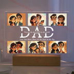 Custom Photo & Text Night Light