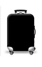 Thick Elastic World Map Luggage Cover