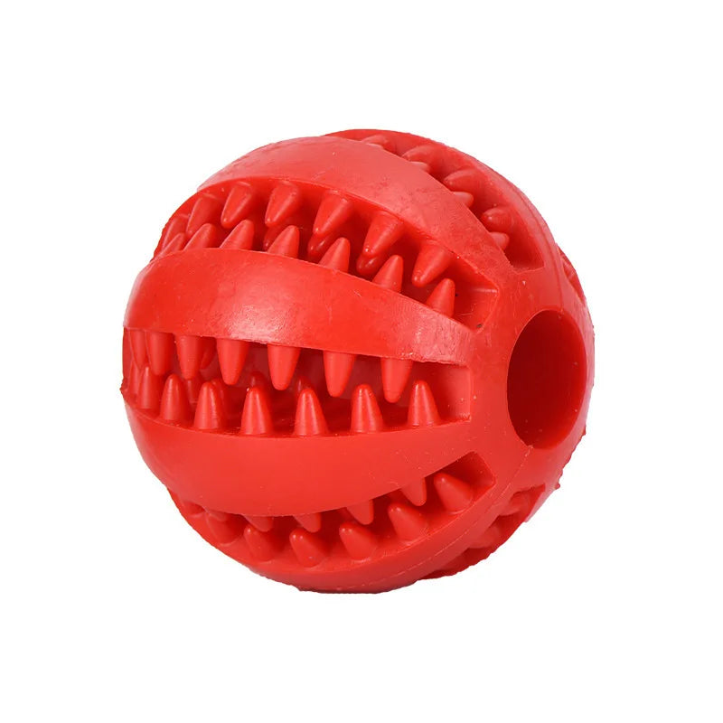 Interactive Chewing Rubber Ball Toy For Pets