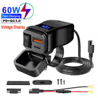 Motorcycle USB Fast Charger