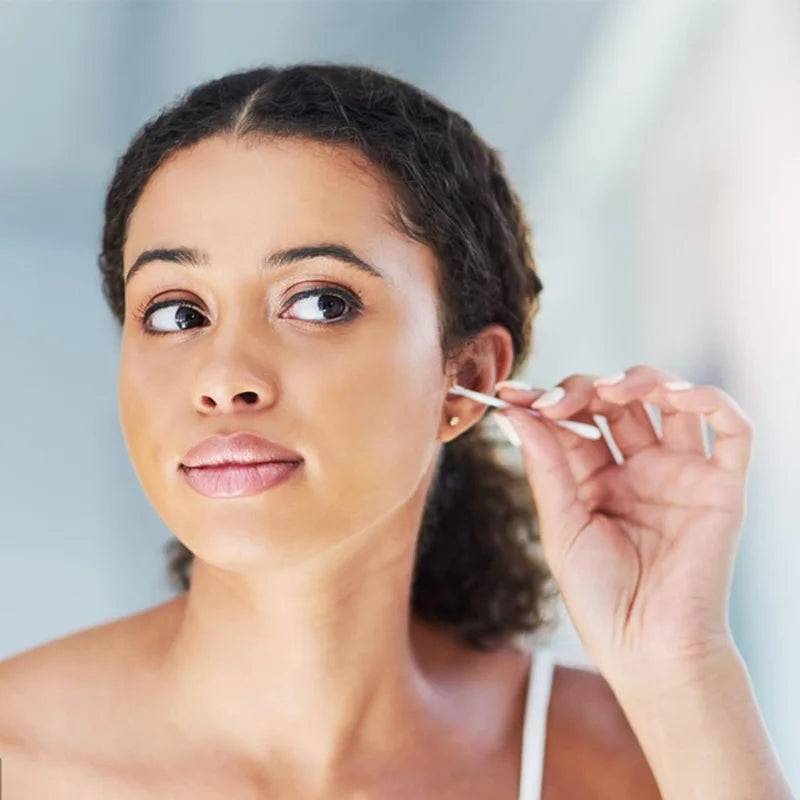 100pcs Disposable Double-Ended Cotton Swabs