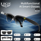 AI Smart Glasses~Sony Camera~Record Videos~Photo Recognition~Bluetooth Calling~Music Payback