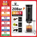 Wireless Portable Espresso Coffee Maker 3-in-1