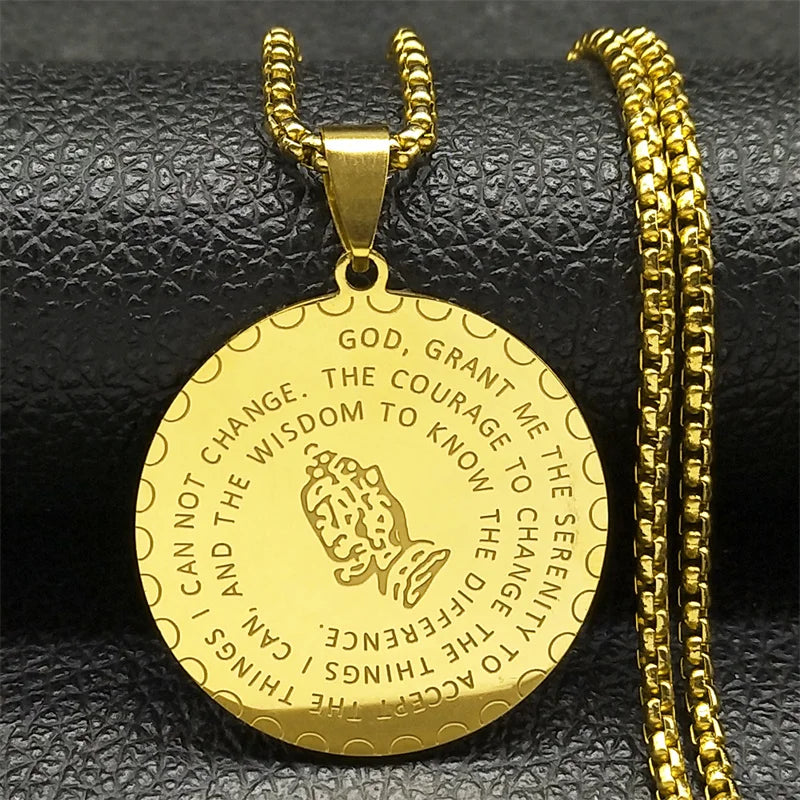 Christian Bible Cross Necklace