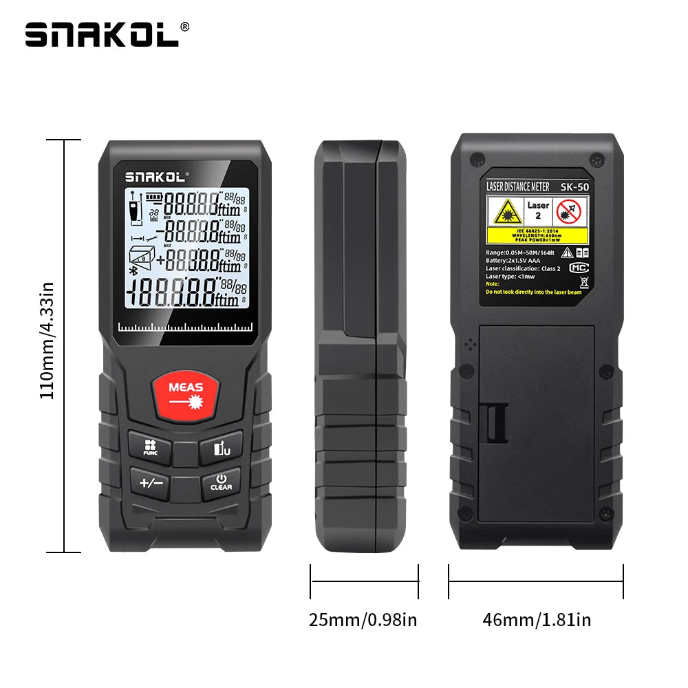 Snakol Laser Distance Meter