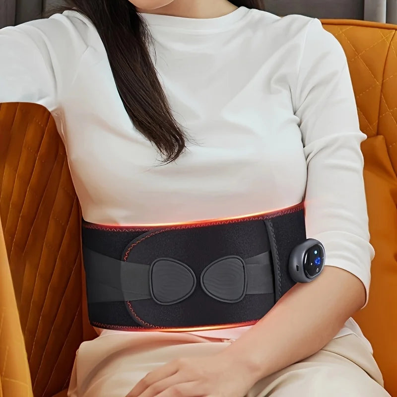 Three-Level Heating & Massage Belt for Back and Waist Relief