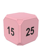 Cubical Timer Gravity Sensor Flipping LED Display