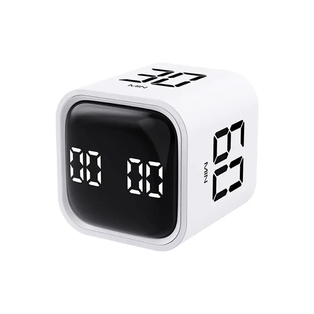 Cubical Timer Gravity Sensor Flipping LED Display