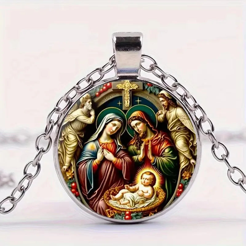 Holy Family Necklace