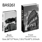 Faux Bible-Inspired Coffee Table Decor