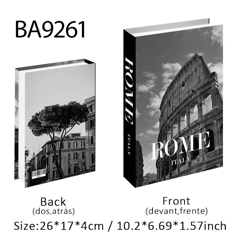 Faux Bible-Inspired Coffee Table Decor