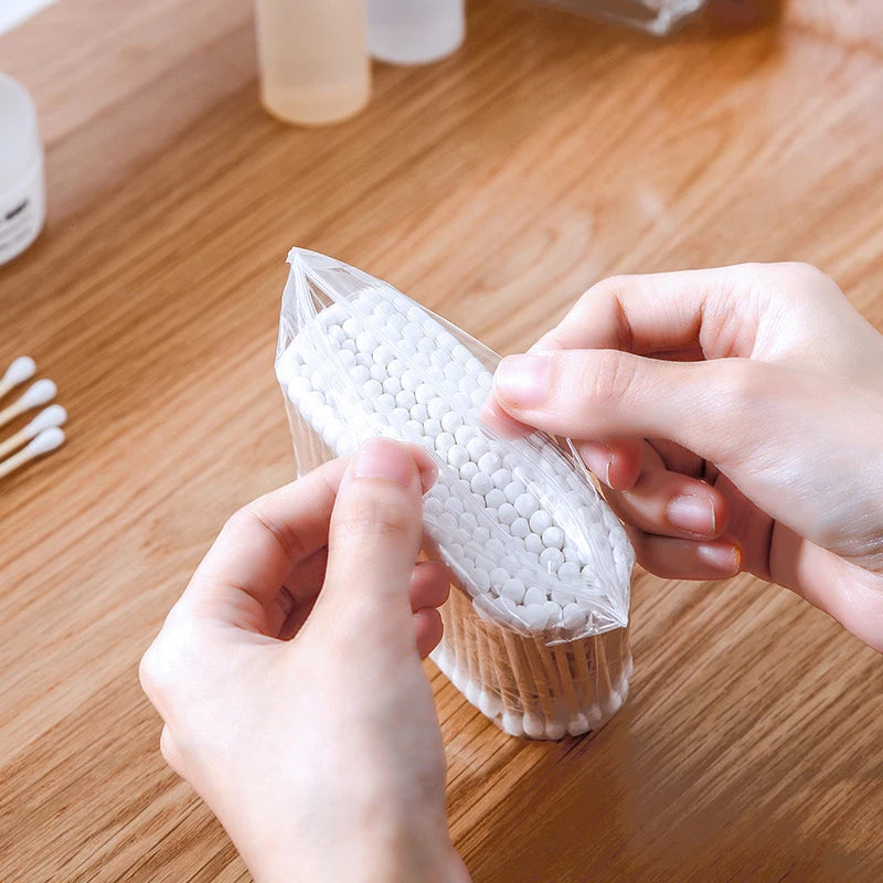 100pcs Disposable Double-Ended Cotton Swabs