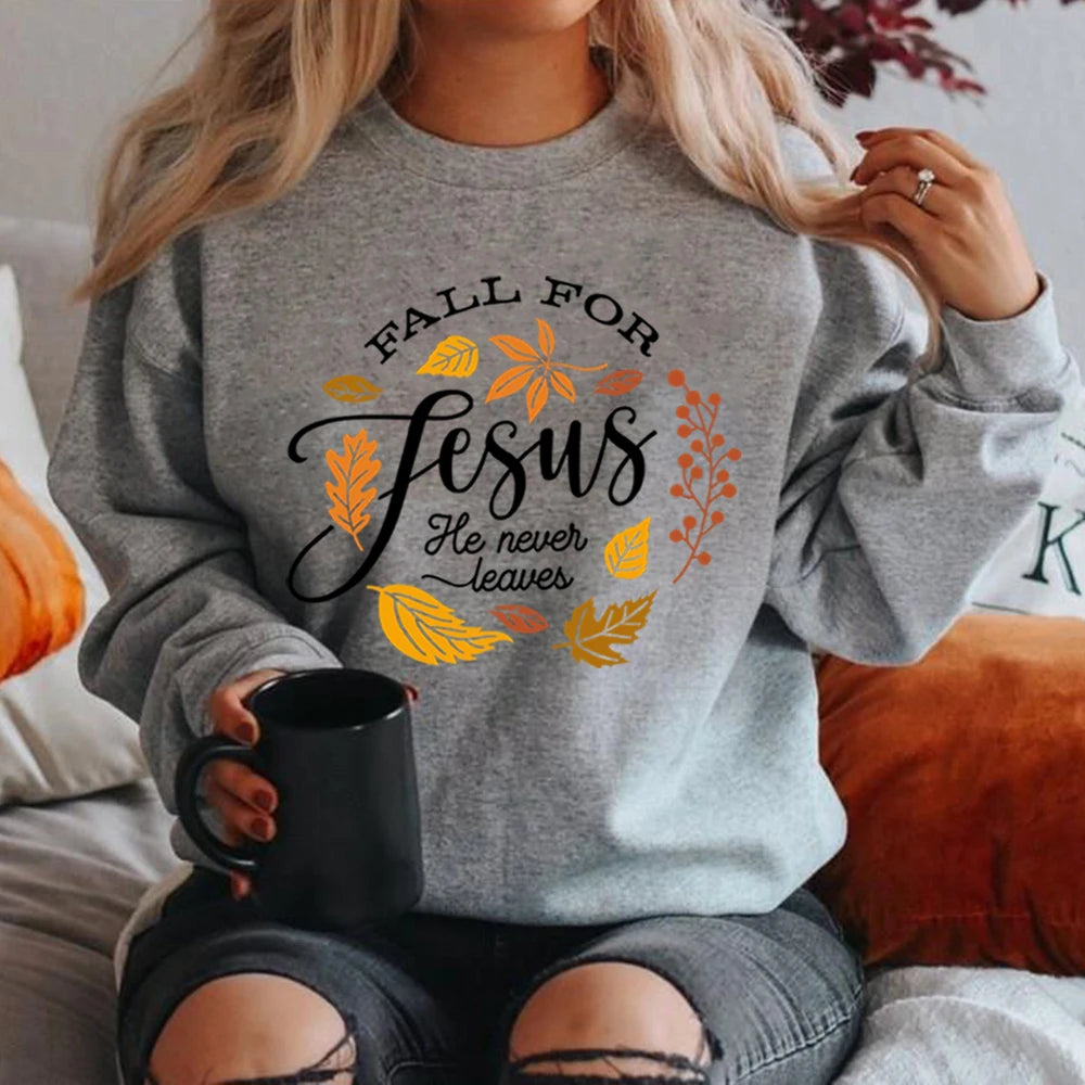 Fall for Jesus Retro Sweatshirt