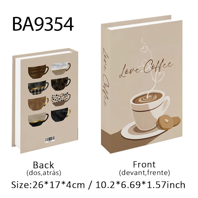 Faux Bible-Inspired Coffee Table Decor