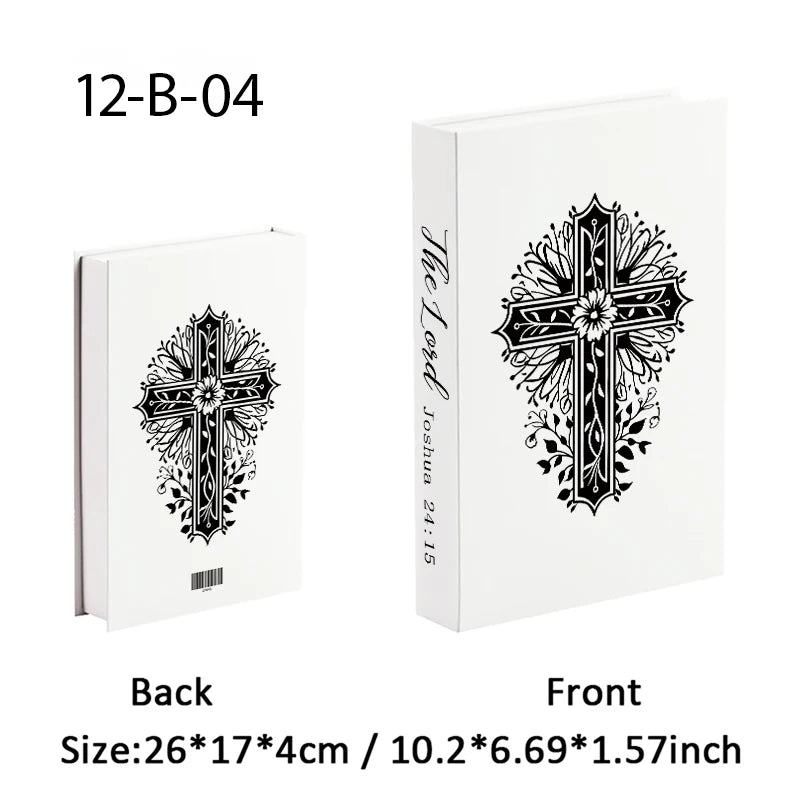 Faux Bible-Inspired Coffee Table Decor