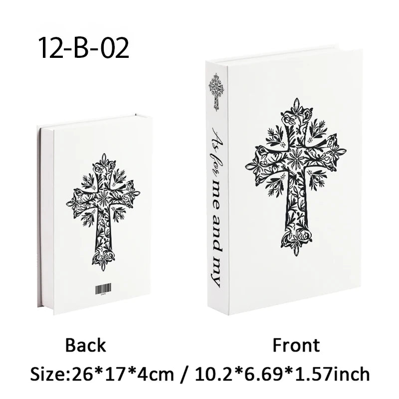 Faux Bible-Inspired Coffee Table Decor