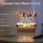 Custom Photo & Text Night Light