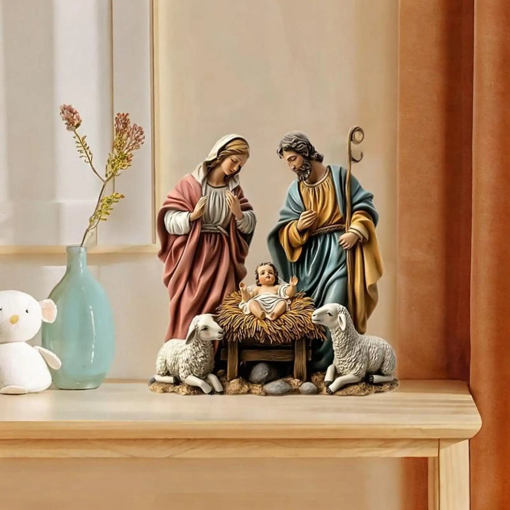 Christmas Nativity Scene Figurine