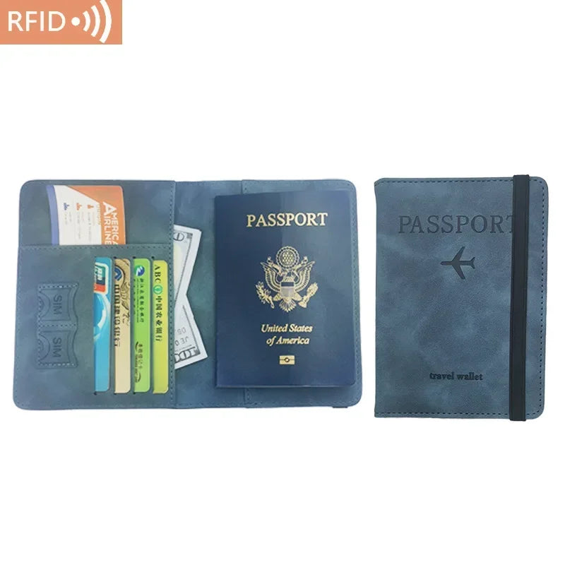 PU Leather Travel Wallet