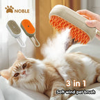 3-in-1 Electric Pet Grooming Brush