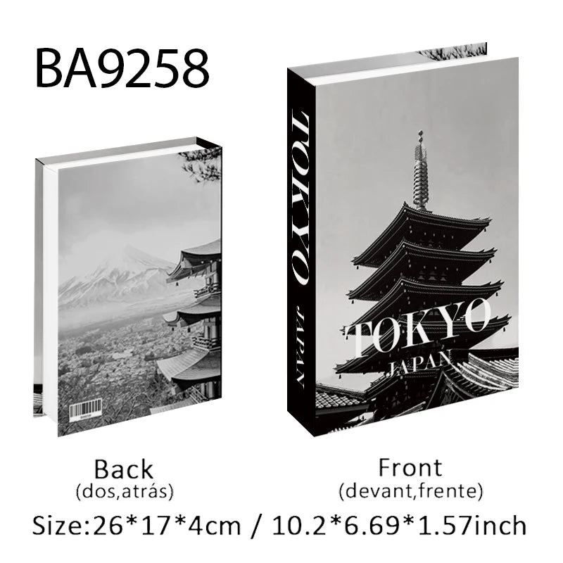 Faux Bible-Inspired Coffee Table Decor