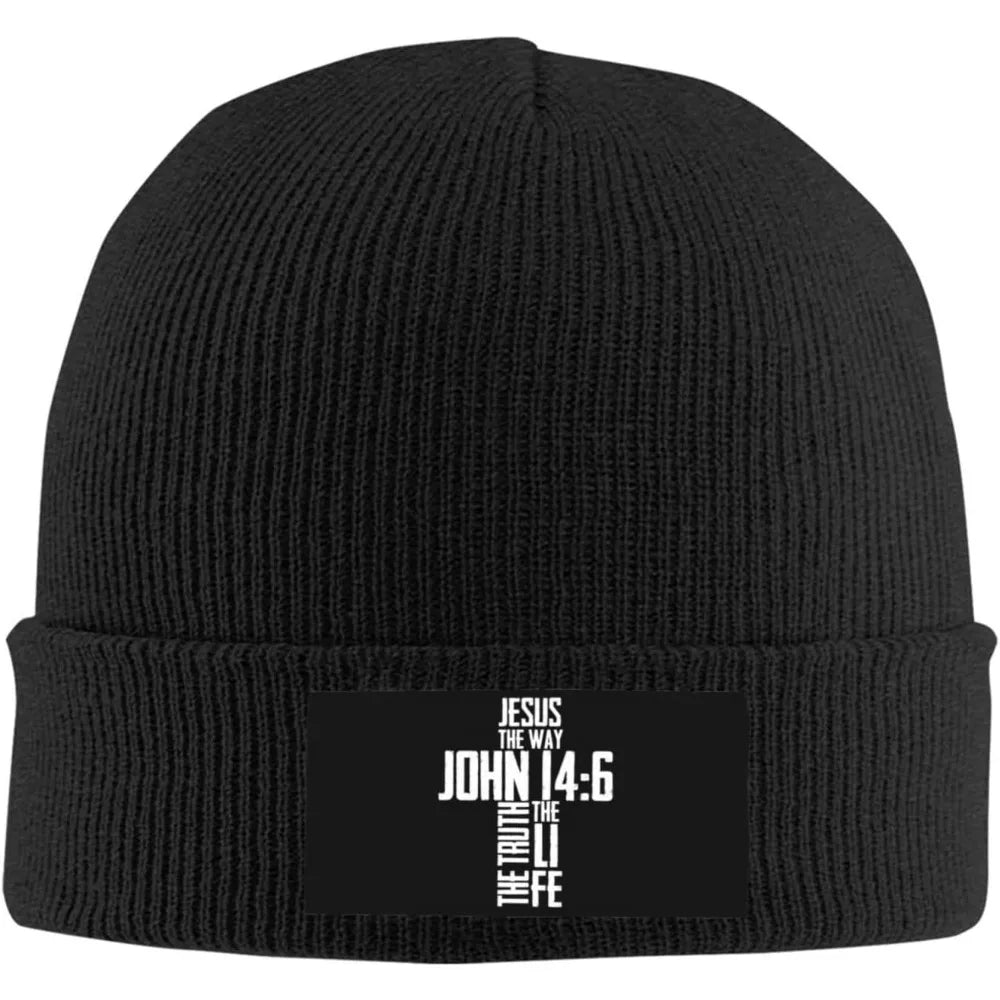 Christian Bible Verse Knit Beanie