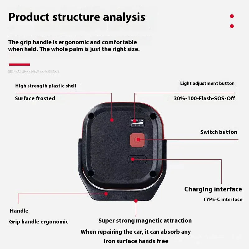 COB LED Emergency Work Light