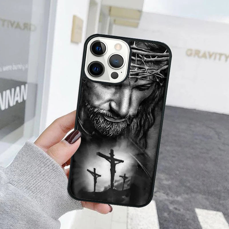 Faith Christian Religious Jesus Phone Case Cover For iPhone 17 Air 15 16 11 13 14 Pro Max 12 Plus Max