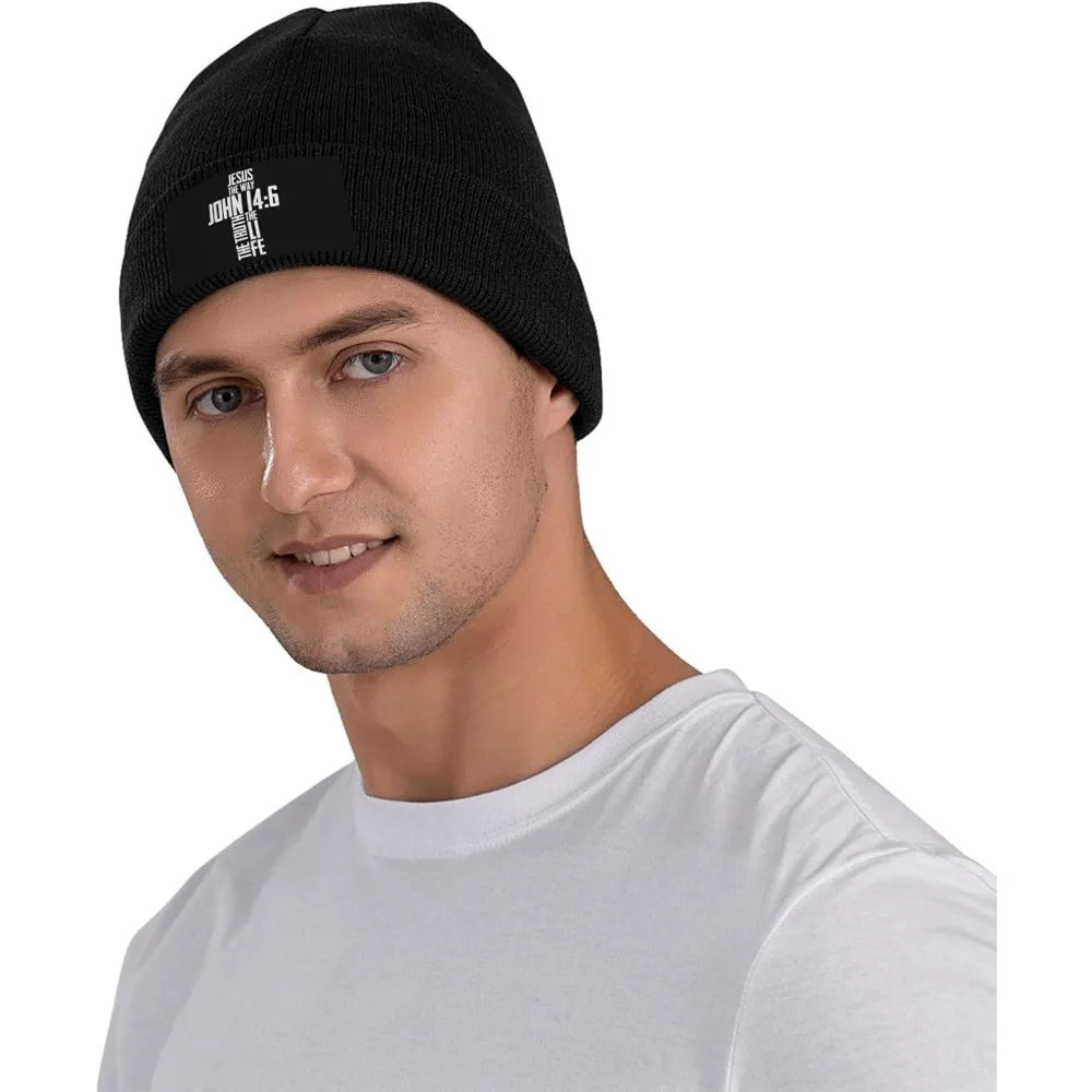 Christian Bible Verse Knit Beanie