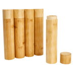 23cm Bamboo Toothbrush Tube & Tea Bottle