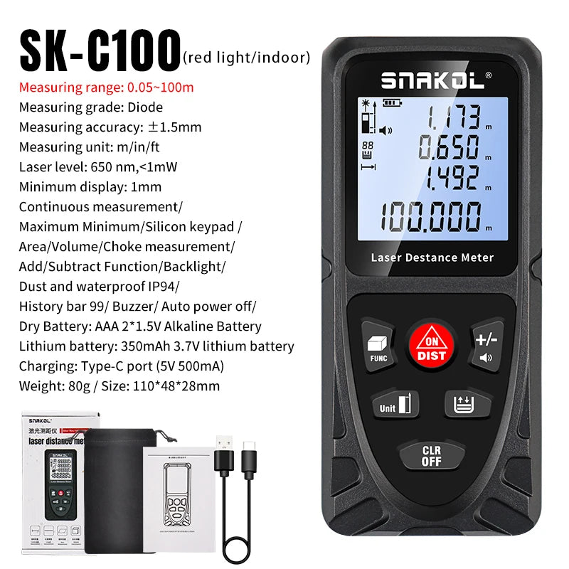 Snakol Laser Distance Meter