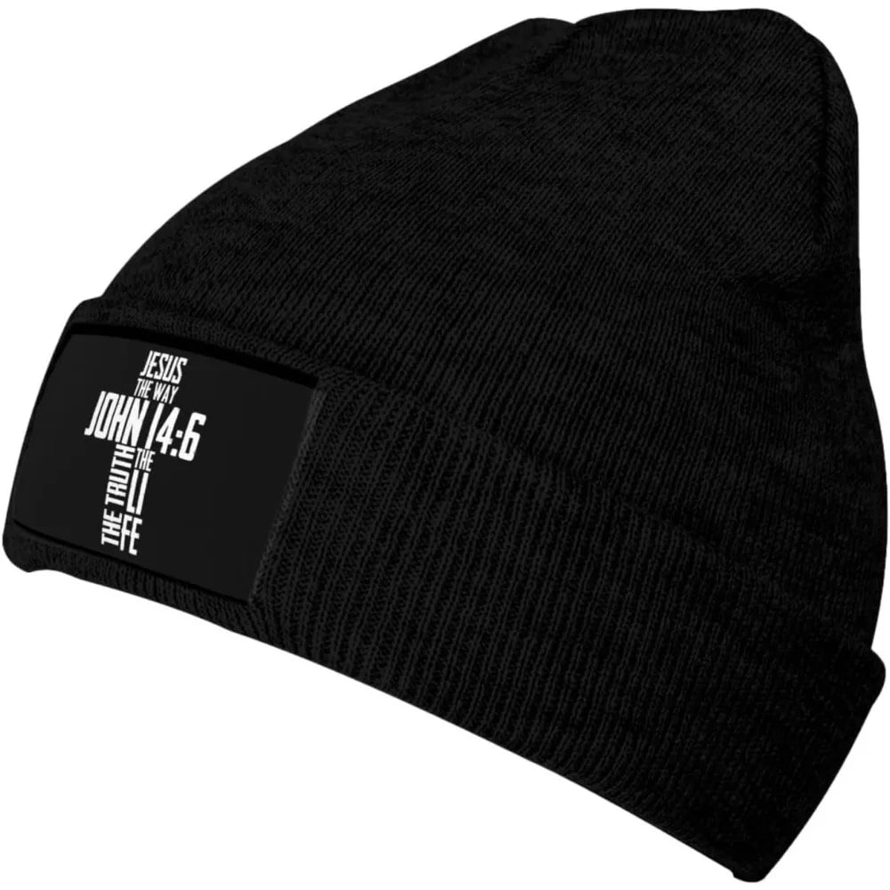 Christian Bible Verse Knit Beanie