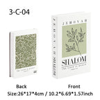 Faux Bible-Inspired Coffee Table Decor