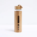 500ml Borosilicate Glass Water Bottle with Bamboo Sleeve