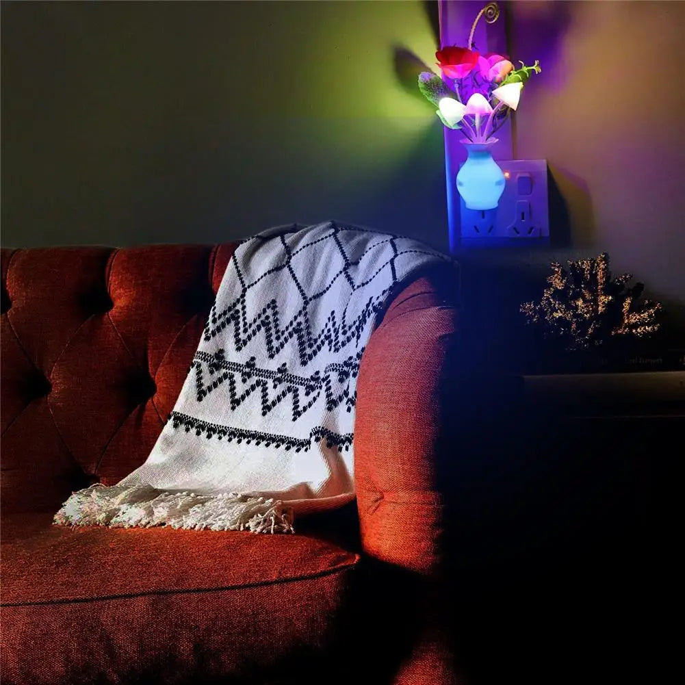 0.5W LED Night Lig Plug-In Lamp for Soft Ambient Lighting