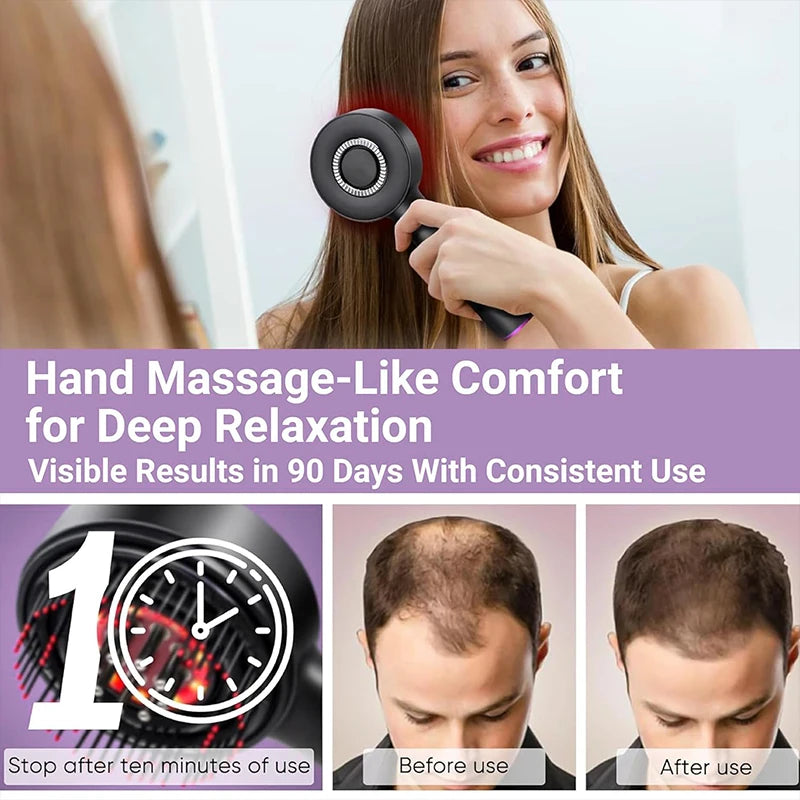3-in-1 Electric Hair Massage Comb