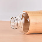 500ml Borosilicate Glass Water Bottle with Bamboo Sleeve