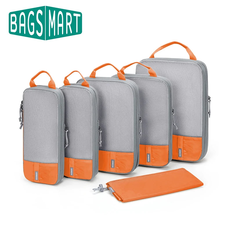 BAGSMART Compression Packing Cubes