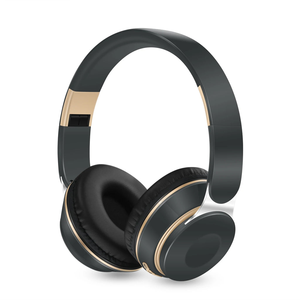 Wireless Bluetooth Headphones with Mic & SD Card