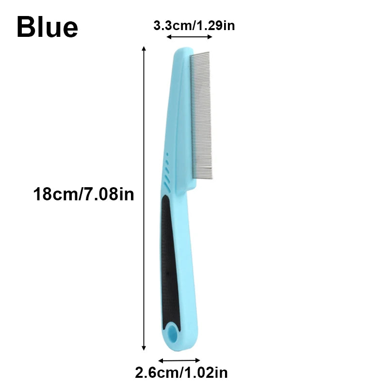 Long-Handled Pet Flea Comb