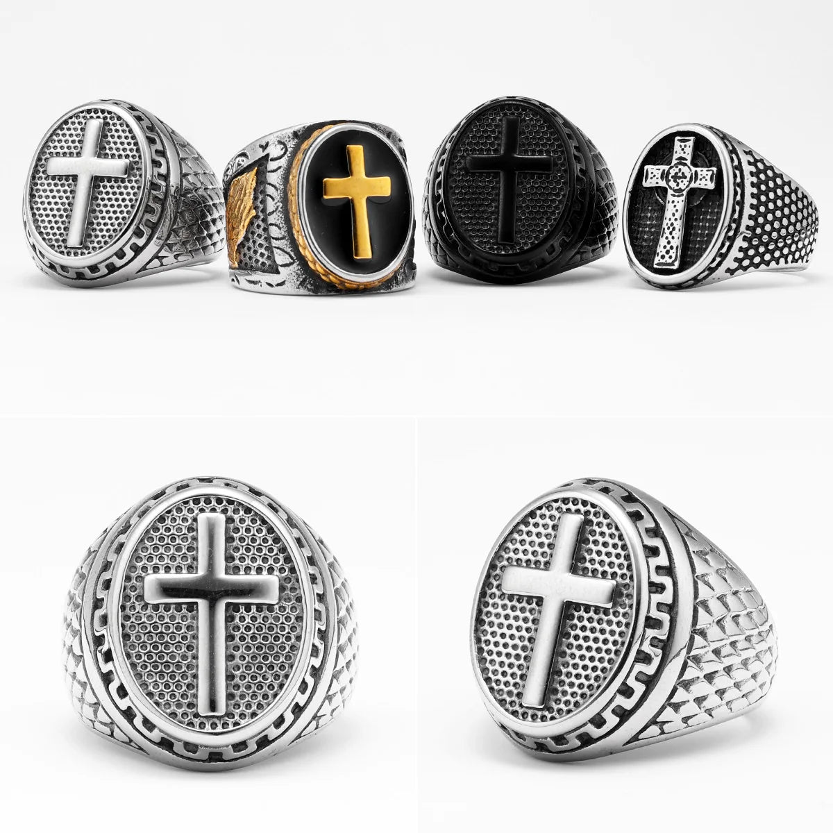 Christian Cross Ring