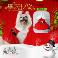 Christmas Dog Dresses For Small Dogs Clothes Summer Christmas Cosplay Cat Pet Dog Dress Fancy Princess Puppy Dress