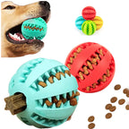 Interactive Chewing Rubber Ball Toy For Pets