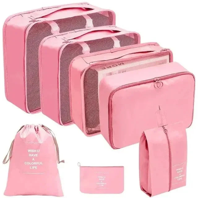 7/10 Pcs Travel Packing Cubes