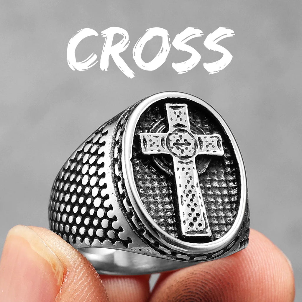 Christian Cross Ring