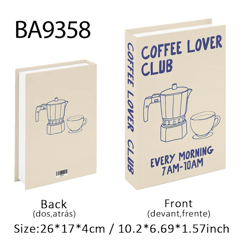 Faux Bible-Inspired Coffee Table Decor